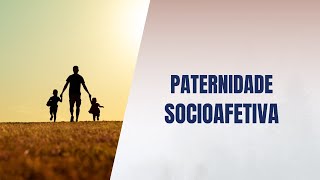 Paternidade socioafetiva [upl. by Essy]