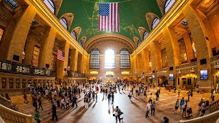 Walking Tour of Grand Central Terminal — New York City 【4K】🇺🇸 [upl. by Alyahsal]