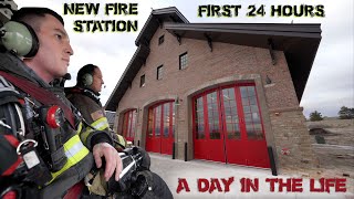 First 24 Hours in a New Fire Station  A Day in the Life [upl. by Notrab]