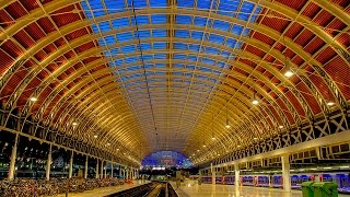 A Walk Around Londons Paddington Railway Station [upl. by Layod]