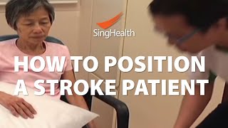 How To Position A Stroke Patient [upl. by Uamak]