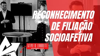 DIREITO DE FAMÍLIA Reconhecimento de filiação socioafetiva [upl. by Iand]