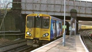 Half an Hour at 216  Birkenhead North Station 1022017  Class 507 508 terminus [upl. by Odyssey856]