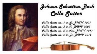 Johann Sebastian Bach  Cello suites in 432 Hz great for reading or studying [upl. by Abshier]