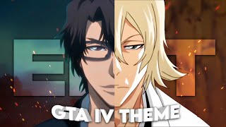 Aizen x Urahara  GTA IV Theme Edit [upl. by Anaig826]